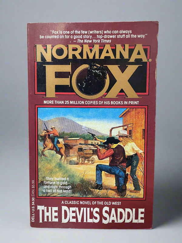 The Devil's Saddle - Norman A. Fox Classic Western Novel